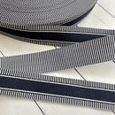 Fine Stripe Webbing in Navy
