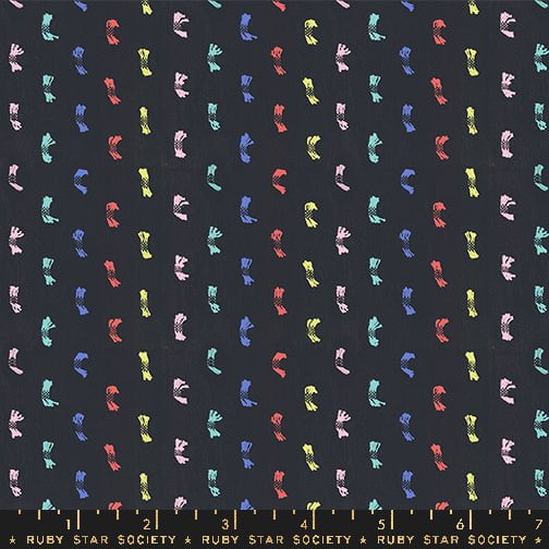 Warp & Weft Lucky: Flicker In Soft Black