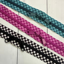 Checkered Zippers - 30"