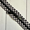 Checkered Zippers - 30"