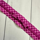 Checkered Zippers - 30"