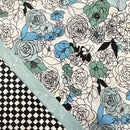 Pillowcase Kit: Floral Checks