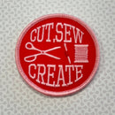 Cut Sew Repeat Iron On Patch