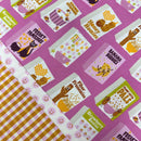 Pillowcase Kit: Breakfast in Lilac