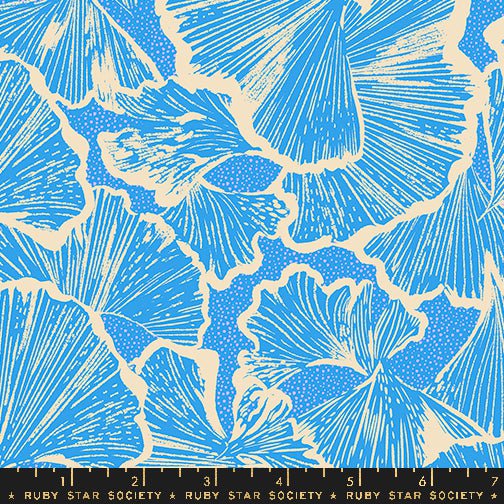 Glow Garden: Ginko in Lindley Blue