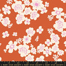 Paper Cuts 2: Hana Florals in Persimmon - Stitch Supply Co. 