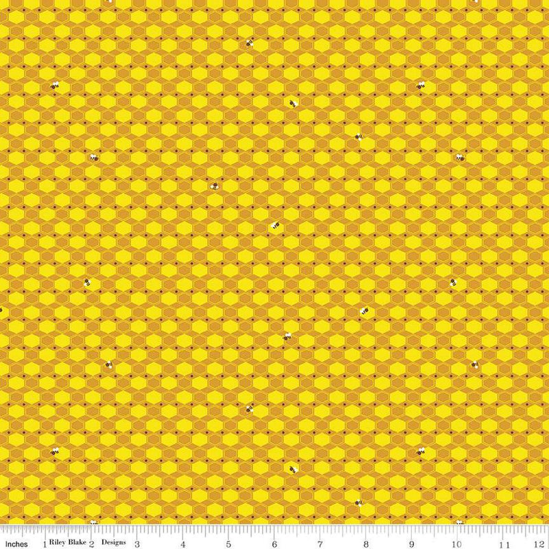 100 Aker Woods: Honey Hex in Gold