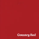 1" Solid Webbing: Country Red