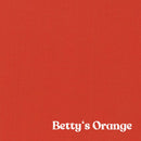 1" Solid Webbing: Betty's Orange