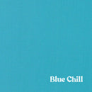 1" Solid Webbing: Blue Chill