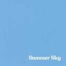 1" Solid Webbing: Summer Sky