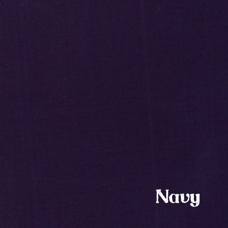 1" Solid Webbing: Navy