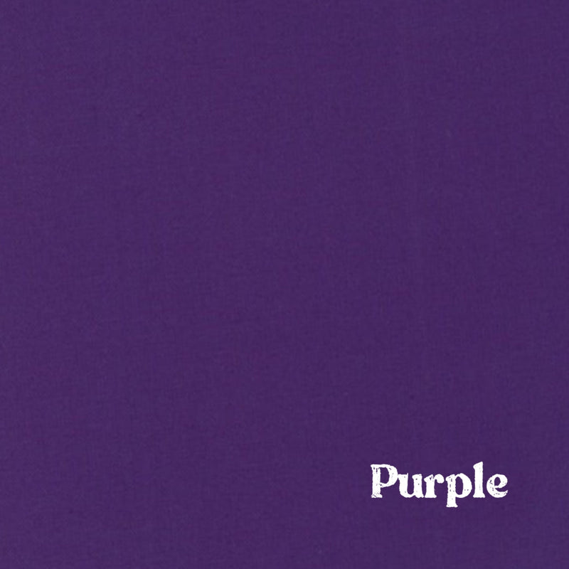 1" Solid Webbing: Purple