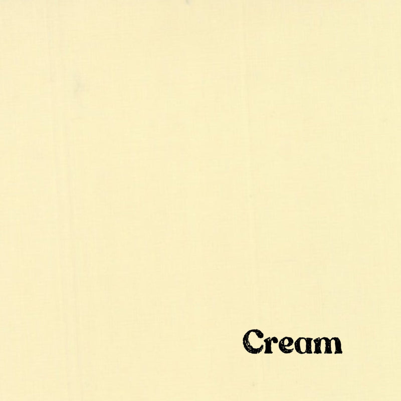 1" Solid Webbing: Cream