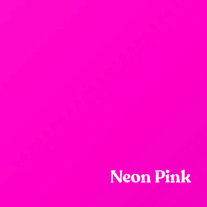 1" Solid Webbing: Neon Pink