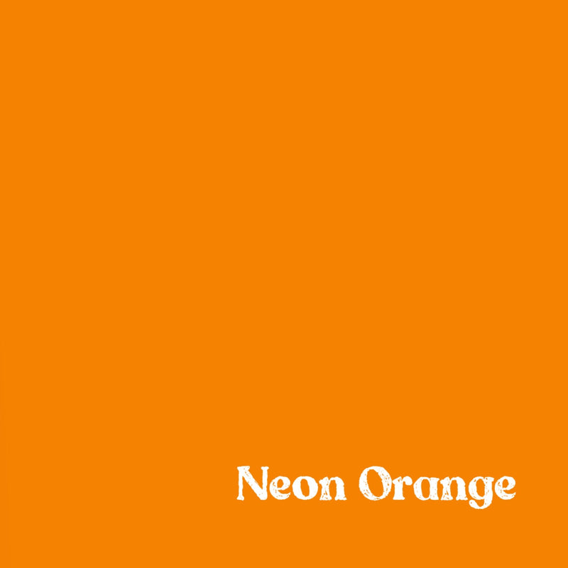 1" Solid Webbing: Neon Orange