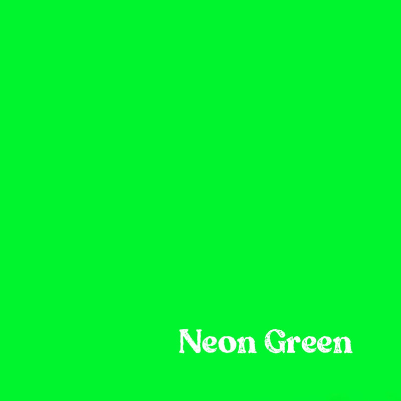 1" Solid Webbing: Neon Green