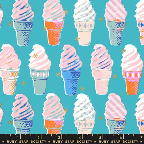 Best Day Ever: Ice Cream in Turquoise