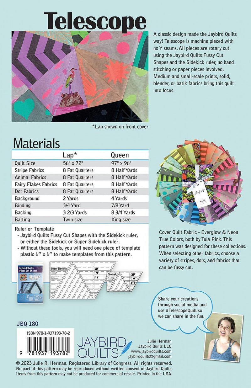 Telescope Quilt Pattern - Jaybird Quilts