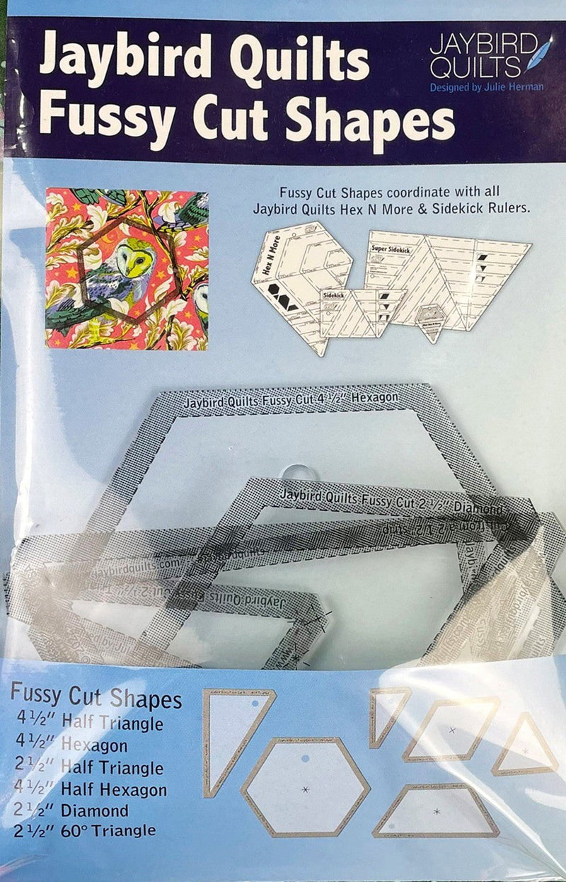 Jaybird Quilt Fussy Cut Shapes