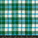 Warp and Weft Mystic: Juliet Plaid in Jade