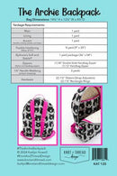 The Archie Backpack Pattern