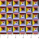 Piecework: Log Cabin in Woods