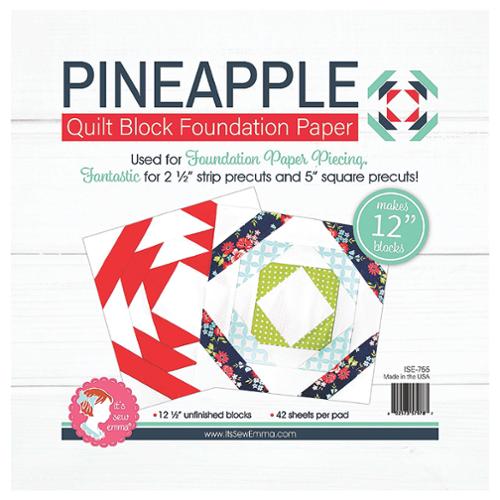 12" Pineapple Foundation Paper Tablet