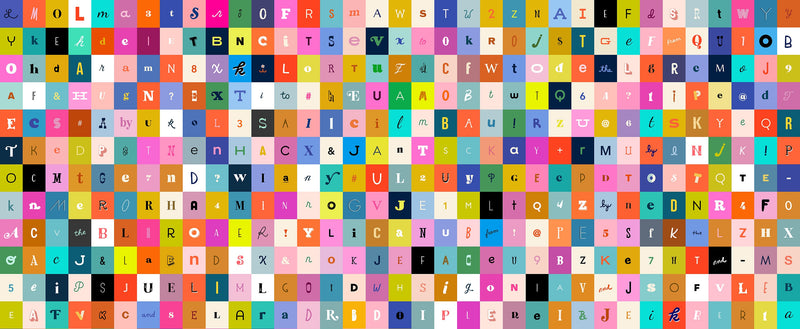 Selvedge Magic: Letters by Ruby Star Society