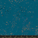 Speckled Canvas: Metallic Teal - Stitch Supply Co. 