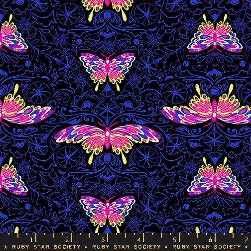 Glow Garden: Morning Moth in Black