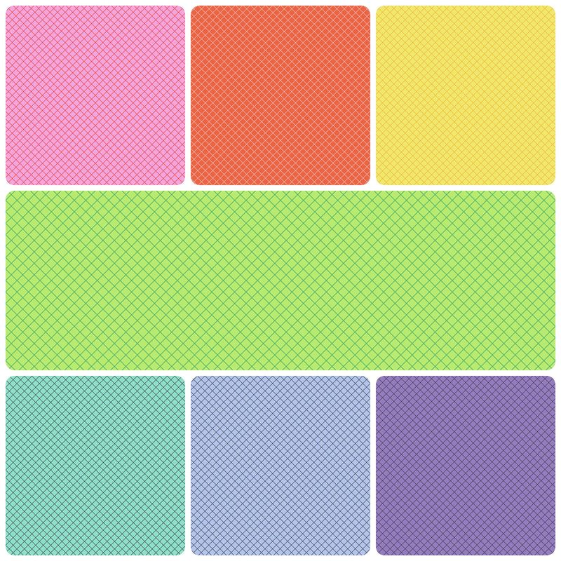 True Colors: On the Grid Bundle - 7 pcs