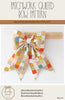 Patchwork Quilted Bow Pattern
