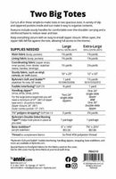 Two Big Totes  Pattern