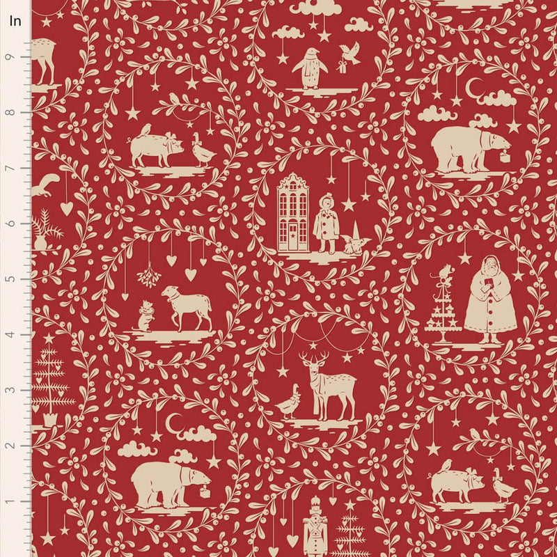 Tilda Christmas: Fat Quarter Bundle - 20 pcs