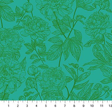 Indelible: Peony in Jade