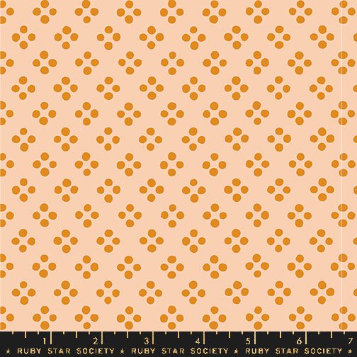 Geometry: Pixie Dots in Creamsicle