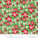 Kitty Christmas: Poinsettia Florals in Holly
