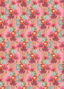 Overdressed: Pouring Poppies in Haze - Stitch Supply Co. 