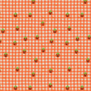 Rifle Halloween: Pumpkin Gingham in Orange