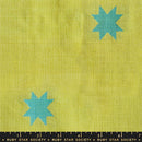 Warp and Weft Mystic: Quilt Star in Pistachio