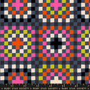 RAYON Catnap: Granny Square in Black