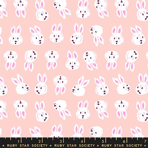 Hello Alice: Rushing Rabbit in Vintage Pink