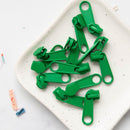 30" Zipper: Lemon Lime