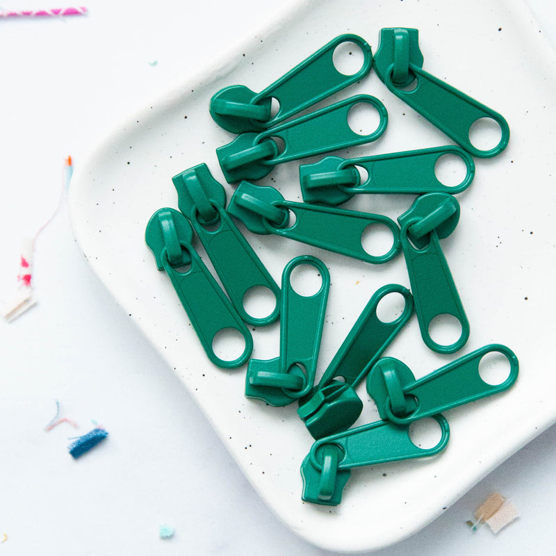 30" Zipper: Turquoise