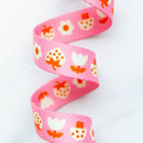 Webbing: Strawbitties in Pink 1" wide