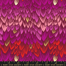 Fireglow: Scales in Metallic Rose