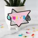 Vinyl Sticker: Rad Quilter