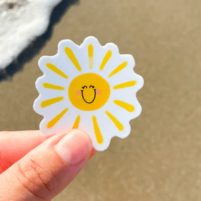 Vinyl Sticker: Sunshine