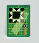 Coco West: Cutting Matt Sticker in Green